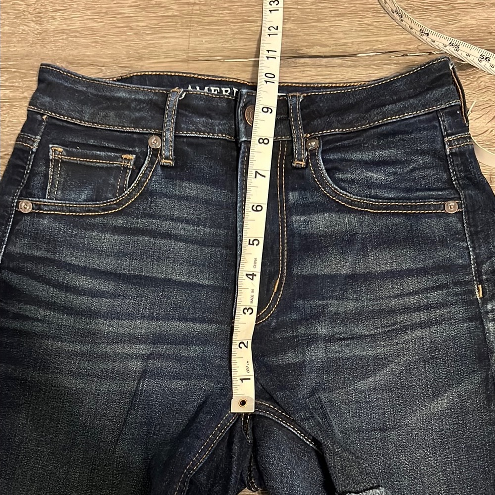 American Eagle Outfitters Women's Denim Shorts - Super Hi-Rise Shortie * - Picture 5 of 7